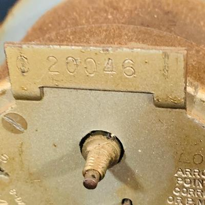 LOT 39: Nautical Ship’s Wheel Style Clock and Barometers