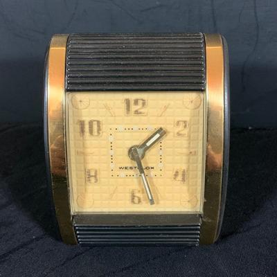 LOT 41:Vintage Taylor Thermometer/ Barometer, Airguide Weather Station and Westclock Travel Clock