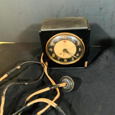 LOT 42: Collection of Three(3) Electric Alarm Clocks by Seth Thomas and Telecron