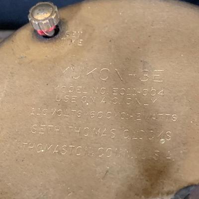 LOT 42: Collection of Three(3) Electric Alarm Clocks by Seth Thomas and Telecron