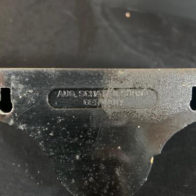 LOT 48: Vintage Floral Mechanical 400 Day Clock Collection by Schatz and More Including a Floral Sainte-Helene Thermometer