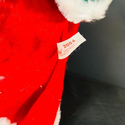 LOT 53: Annalee Santas Claus Collection- Decorating the Tree 2003, In the Chimney 2003 and Father Christmas 2004