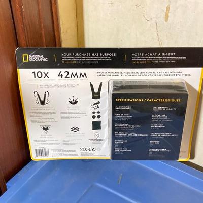 LOT 62: CAT XL 9 in 1 Multi Tool Set, Bushnell Rechargeable Flashlight, National Geographic Binoculars and Three Swivel Lens Headlamps...