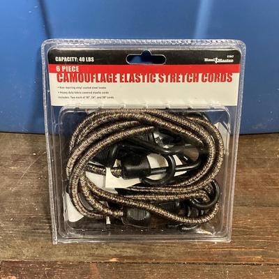 LOT 63: New in Package and More - Muddy Hand Warmers, Pruning Saw, Manna Straws, Swivel Lens Head Lamp, Stretch Cords and Fire Starter