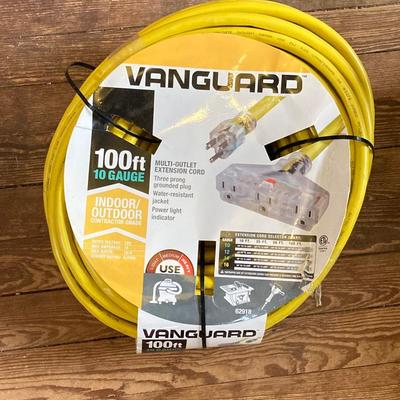 LOT 64: Magna Utility Hand Cart with Three Power Extension Cords