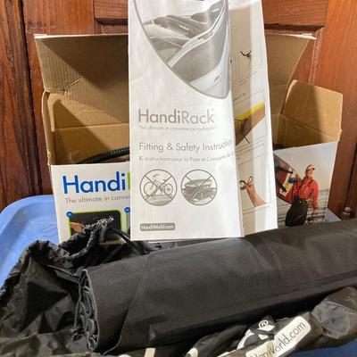 LOT 65: Automobile / Garage Collection - HandiRack Roofrack, Frost Guard Windshield Cover, Kool-Vue Honda Accord Parts, Selfix Garage and...