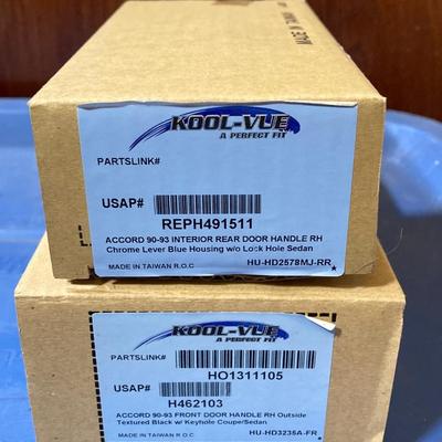 LOT 65: Automobile / Garage Collection - HandiRack Roofrack, Frost Guard Windshield Cover, Kool-Vue Honda Accord Parts, Selfix Garage and...