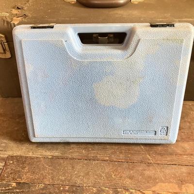 LOT 67: Kennedy Manufacturing Co Metal Toolbox with Contents (Mech Power Air Tools), Allied Ratcheting Screwdriver Set, Allied Tool Set...