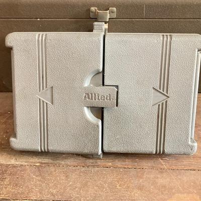 LOT 67: Kennedy Manufacturing Co Metal Toolbox with Contents (Mech Power Air Tools), Allied Ratcheting Screwdriver Set, Allied Tool Set...