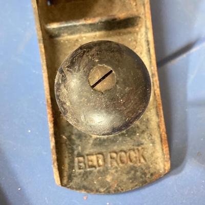 LOT 68: Large Collection of Vintage Hand Tools - Precision / Starrett Parallels, Bed Rock Planers, Pipe Threader and More