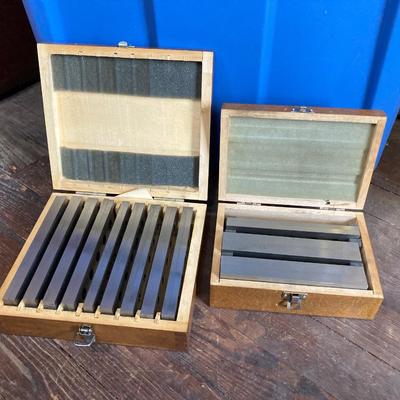 LOT 68: Large Collection of Vintage Hand Tools - Precision / Starrett Parallels, Bed Rock Planers, Pipe Threader and More