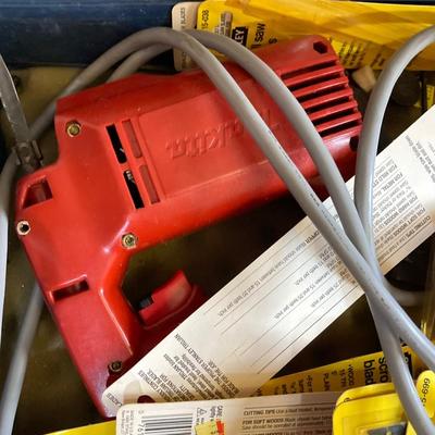 LOT 70: Craftsman 1 Horsepower Router, Craftsman Router Guide, Makita Jig Saw Model # M432 and More