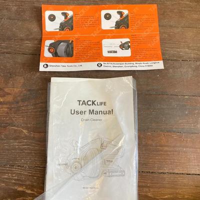 LOT 74: Tack Life Power Drain Cleaner Model HGDDC1A
