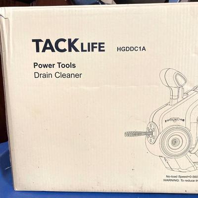 LOT 74: Tack Life Power Drain Cleaner Model HGDDC1A