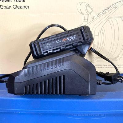 LOT 74: Tack Life Power Drain Cleaner Model HGDDC1A