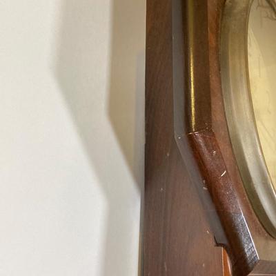 LOT 78: Vintage Seth Thomas by Talley Industries Electronic Strike Wall Clock #030183