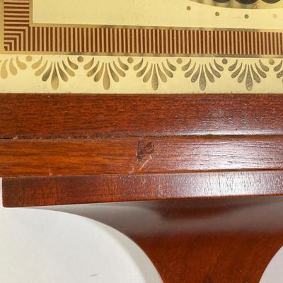 LOT 79: Vintage Seth Thomas Banjo Style Wall Clock #5611 with Key