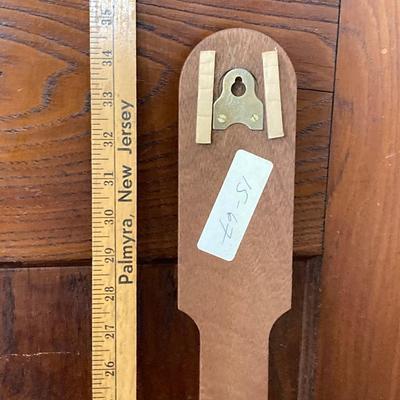 LOT 80: Pair of Vintage Wooden Barometers / Thermometers - Mason and Sullivan Made in England and G.A. Strom Stockholm