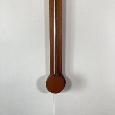 LOT 80: Pair of Vintage Wooden Barometers / Thermometers - Mason and Sullivan Made in England and G.A. Strom Stockholm
