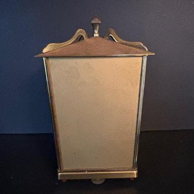 LOT 83: Vintage Schatz 54-1000 Day Anniversary Clock & Schatz MCM Brass 400 Day Anniversary Clock