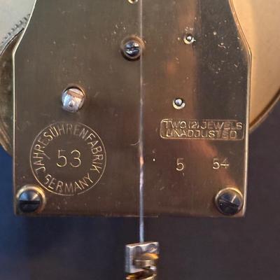 LOT 84: Vintage Anniversary Clocks by Kieninger & Obergfell, Schatz 400-Day,