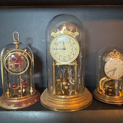 LOT 84: Vintage Anniversary Clocks by Kieninger & Obergfell, Schatz 400-Day,