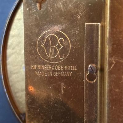 LOT 84: Vintage Anniversary Clocks by Kieninger & Obergfell, Schatz 400-Day,