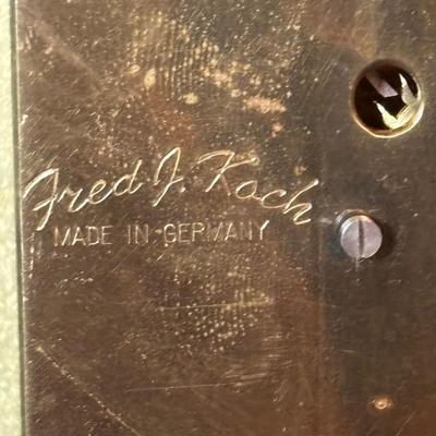 LOT 85: Collection of 3 Vintage Kundo Made in Germany Anniversary Clocks Featuring One Clock Signed Fred J. Koch