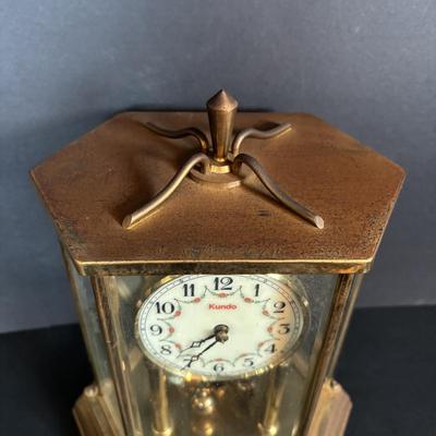LOT 86: Antique/Vintage Kundo & Schatz, Made in Germany Anniversary Clocks