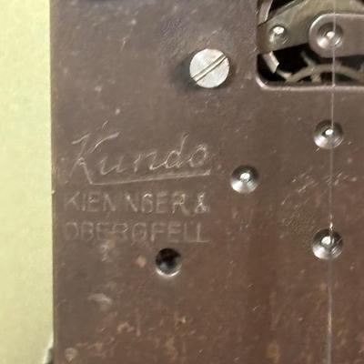 LOT 86: Antique/Vintage Kundo & Schatz, Made in Germany Anniversary Clocks