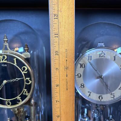 LOT 87: Collection of 2 Made in Germany Anniversary Clocks: Kern & Link, Kundo &1 Unmarked