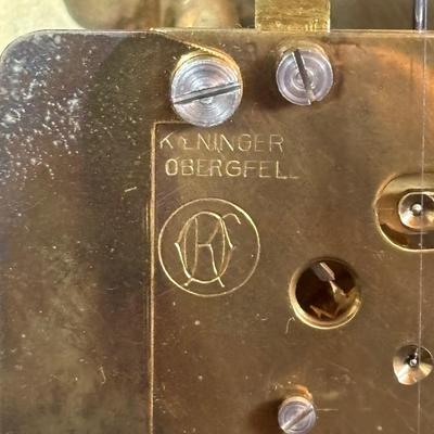 LOT 87: Collection of 2 Made in Germany Anniversary Clocks: Kern & Link, Kundo &1 Unmarked