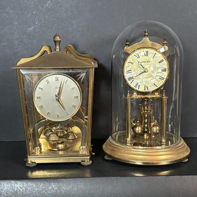 LOT 88: Vintage Welby Anniversary Clock & Schatz 400- Day Anniversary Clock