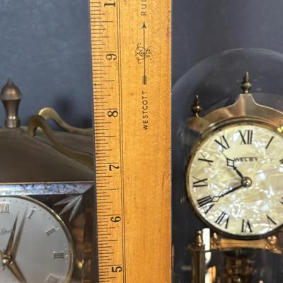 LOT 88: Vintage Welby Anniversary Clock & Schatz 400- Day Anniversary Clock