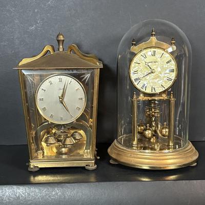 LOT 88: Vintage Welby Anniversary Clock & Schatz 400- Day Anniversary Clock