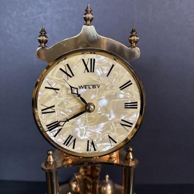 LOT 88: Vintage Welby Anniversary Clock & Schatz 400- Day Anniversary Clock