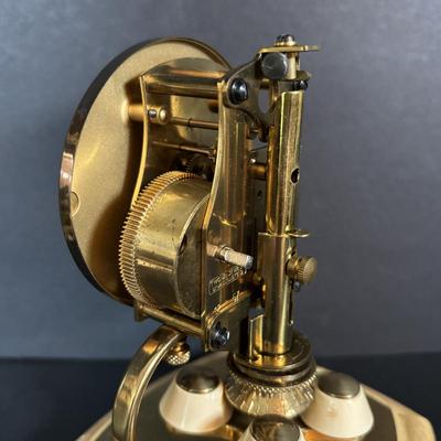 LOT 89: Collection of Schaltz Anniversary Clocks: 400-Day, Plastic Domes, Untested