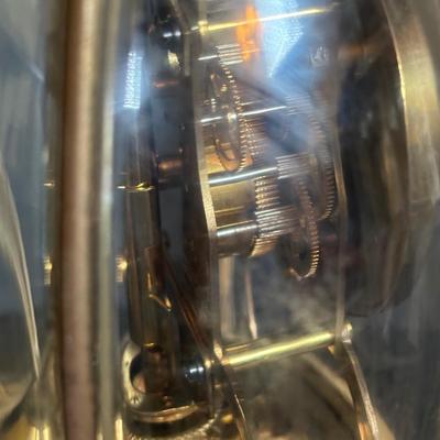 LOT 89: Collection of Schaltz Anniversary Clocks: 400-Day, Plastic Domes, Untested