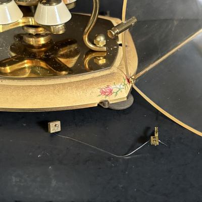 LOT 89: Collection of Schaltz Anniversary Clocks: 400-Day, Plastic Domes, Untested