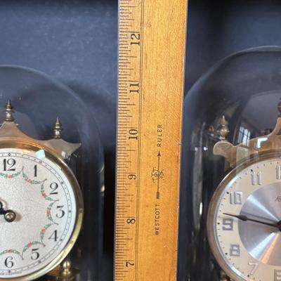LOT 90: Collection of 3 Made in Germany Anniversary Clocks: Kundo & Forestville Clock Co.