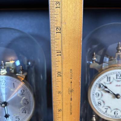 LOT 91: Collection of 3 Made in Germany Anniversary Clocks: Schatz, Kundo & Herr