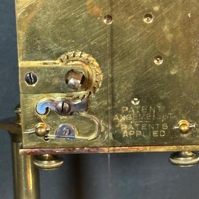 LOT 92: Vintage Anniversary Clocks: Borgfeldt Anniversary Clock w/Marble Base & an Unmarked