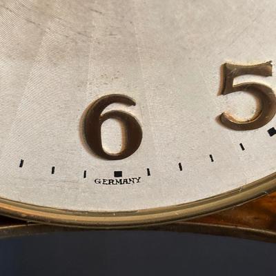 LOT 92: Vintage Anniversary Clocks: Borgfeldt Anniversary Clock w/Marble Base & an Unmarked