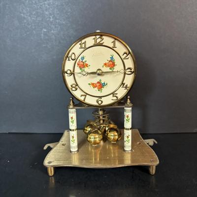LOT 94: Collection of 3 Made in Germany Anniversary Clocks & Carriage Clock