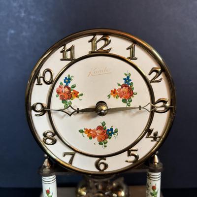 LOT 94: Collection of 3 Made in Germany Anniversary Clocks & Carriage Clock