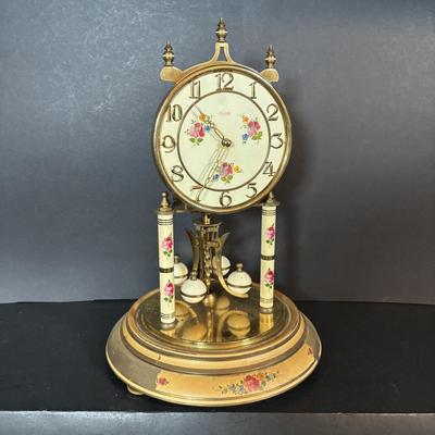 LOT 94: Collection of 3 Made in Germany Anniversary Clocks & Carriage Clock