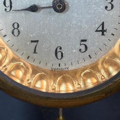 LOT 94: Collection of 3 Made in Germany Anniversary Clocks & Carriage Clock