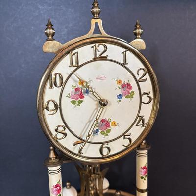 LOT 94: Collection of 3 Made in Germany Anniversary Clocks & Carriage Clock