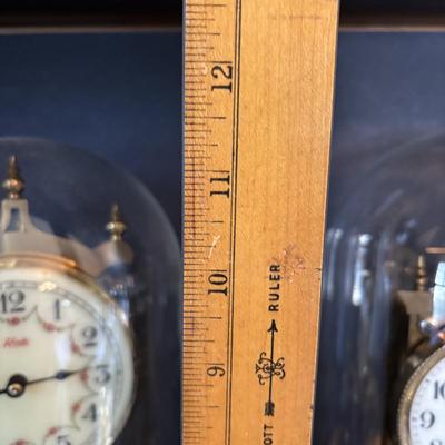 LOT 96: Collection of 3 Vintage Made in Germany Anniversary Clocks: Kern, Kundo & Schatz