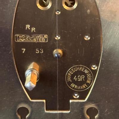 LOT 97: Vintage Made in Germany Anniversary Clocks (3): Schatz, K.C Co., Gustav Becker